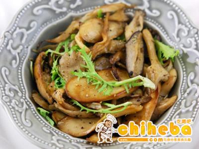 香草黑椒烤蘑菇