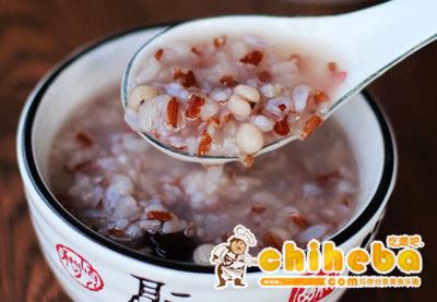 红米薏仁粥