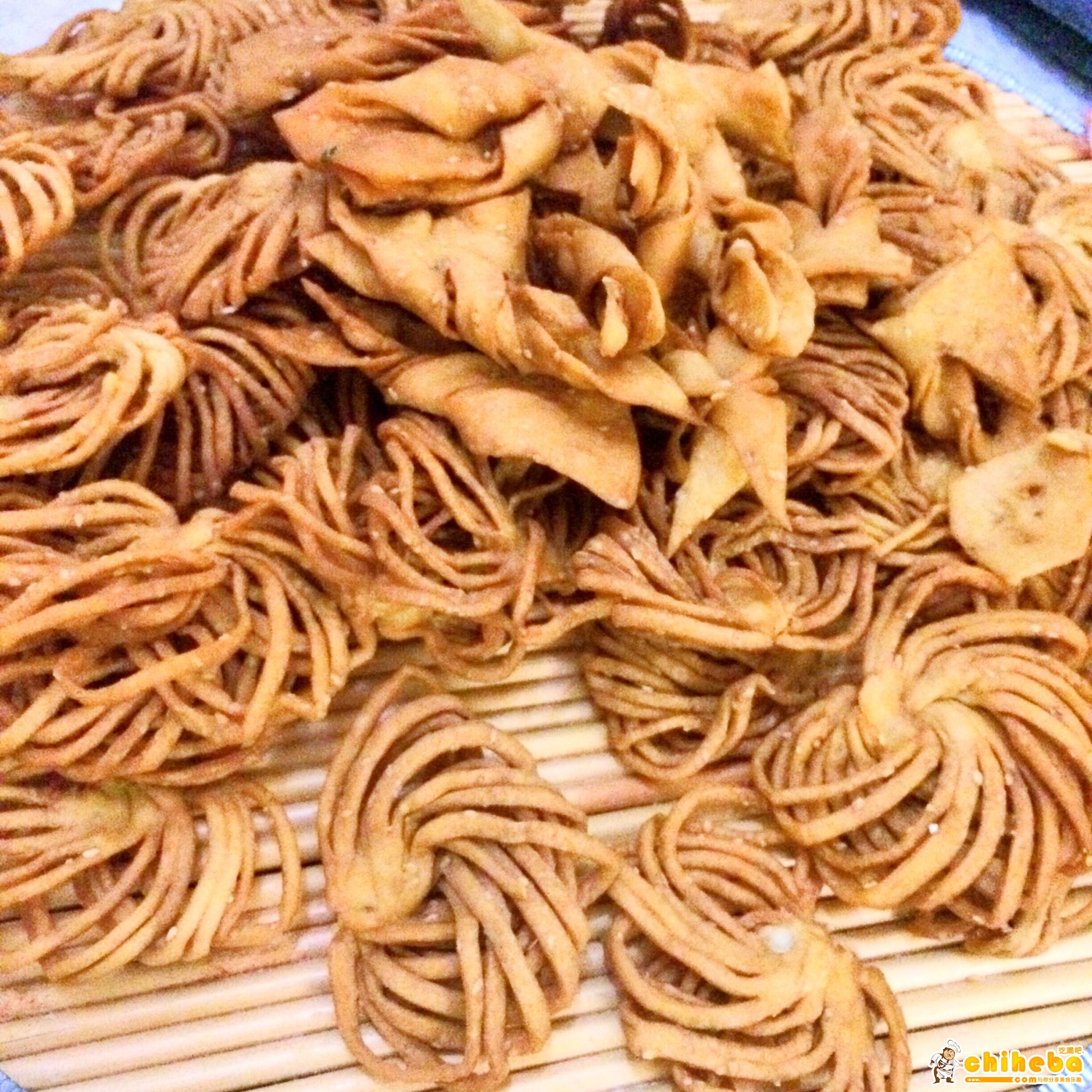 炸馓子春节必备经典小吃