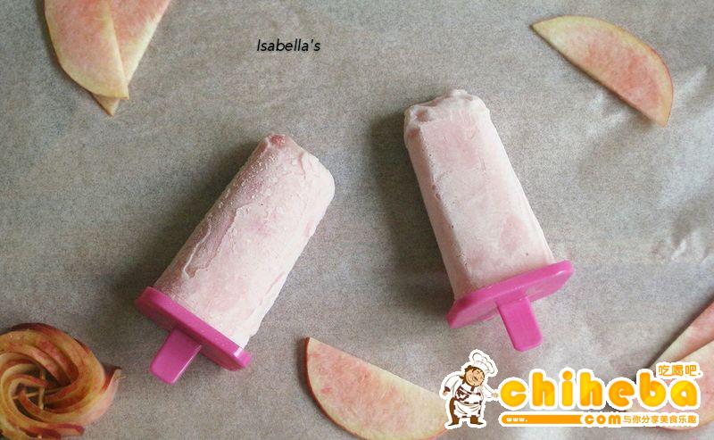 桃子酸奶冰棍