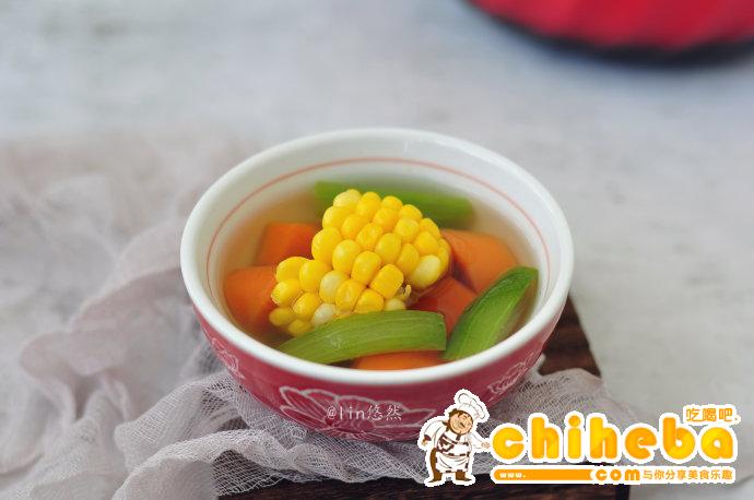 丝瓜玉米蔬菜汤