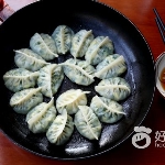 韭菜海蛎子煎饺