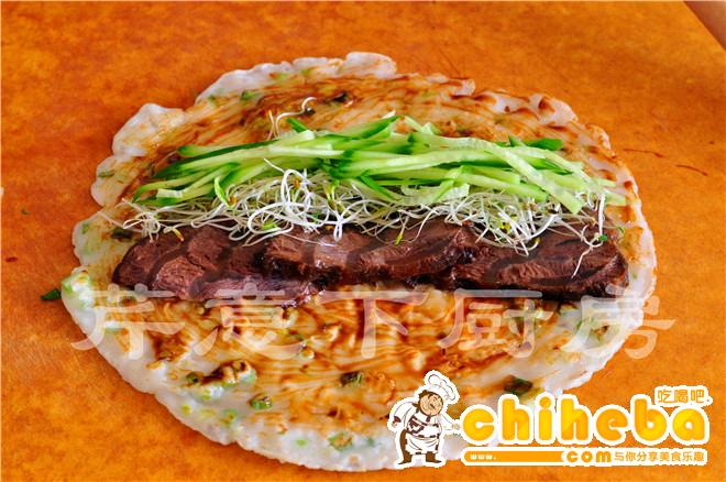 酱牛肉卷饼的做法