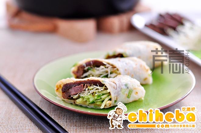 酱牛肉卷饼的做法