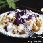 紫薯蒸油条