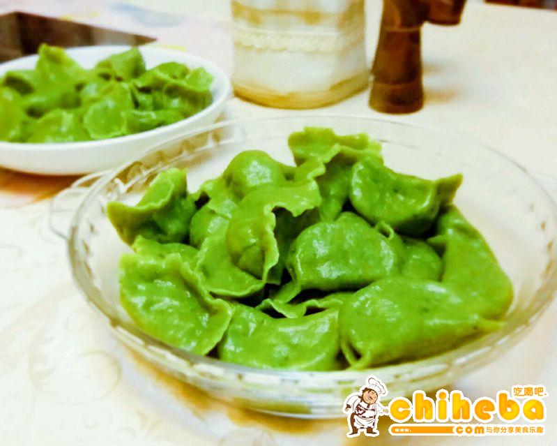 菠菜汁鲅鱼水饺